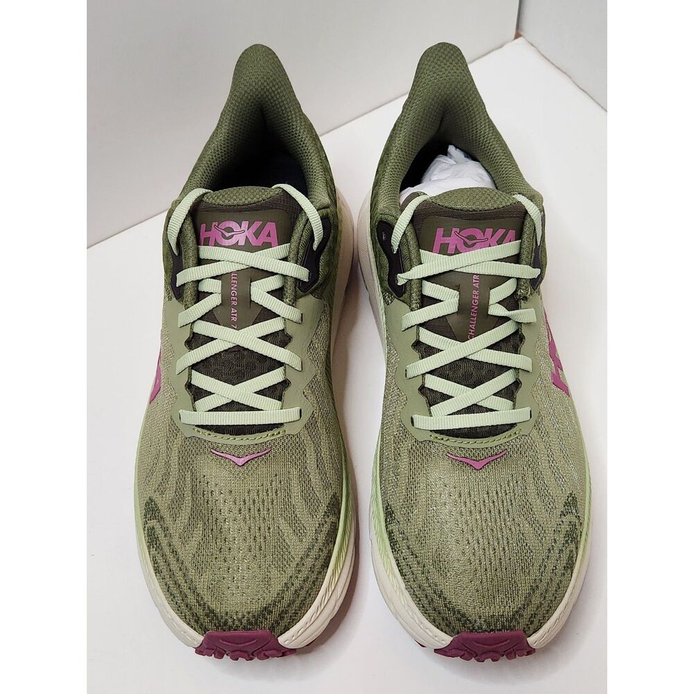 HOKA Challenger ATR 7 Women’s 11B Forest Floor Beetroot Running Shoes - Picture 9 of 11